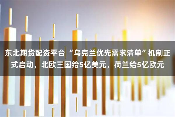 东北期货配资平台 “乌克兰优先需求清单”机制正式启动，北欧三国给5亿美元，荷兰给5亿欧元